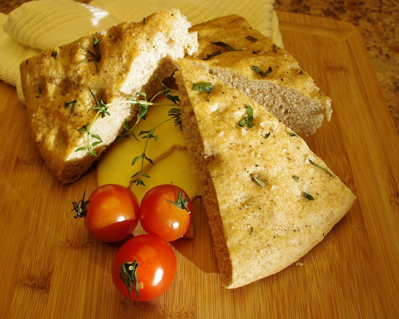 Herb-infused Focaccia